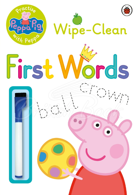 Книга Peppa Pig: Practise with Peppa: Wipe-Clean First Words зображення