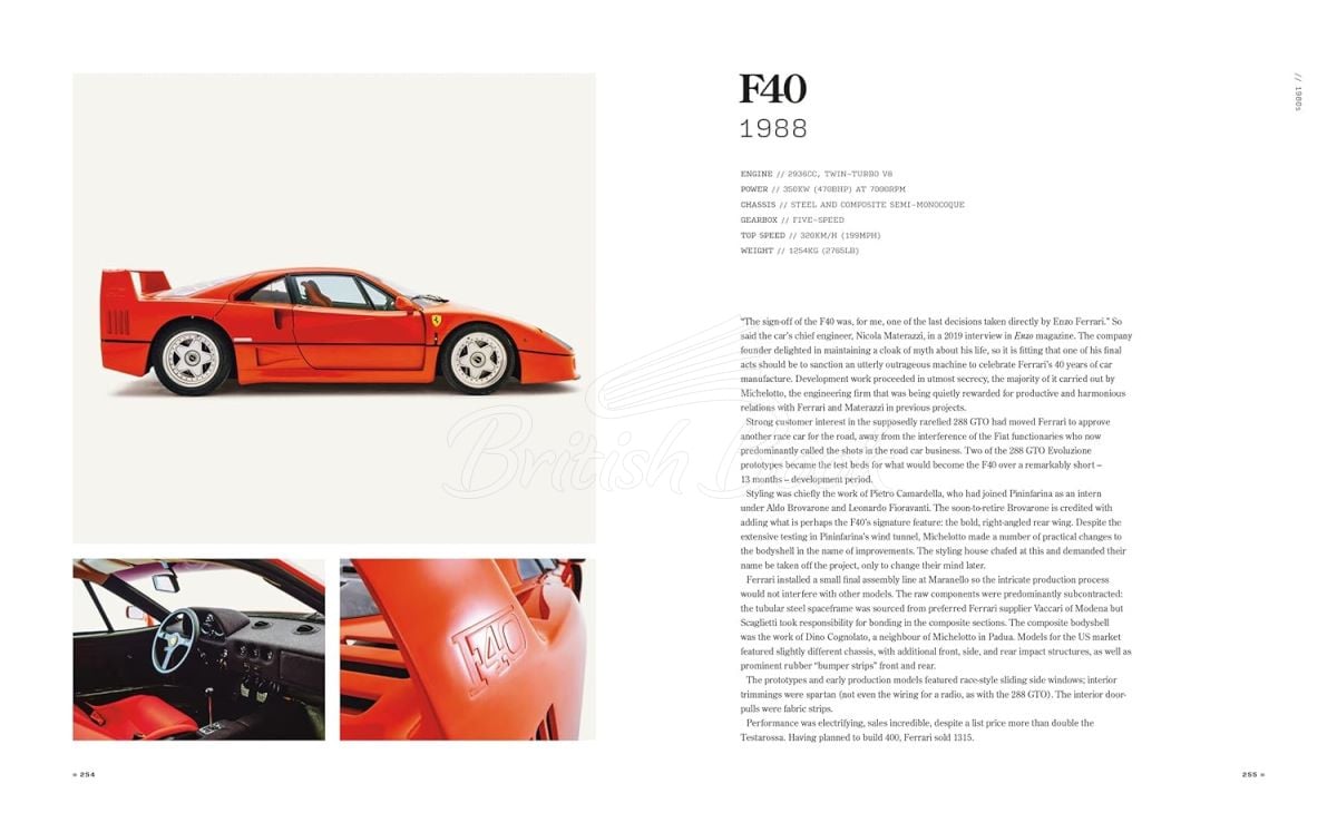 Книга A Dream in Red: Ferrari by Maggi and Maggi изображение 8