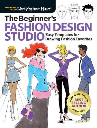 Книга The Beginner's Fashion Design Studio зображення