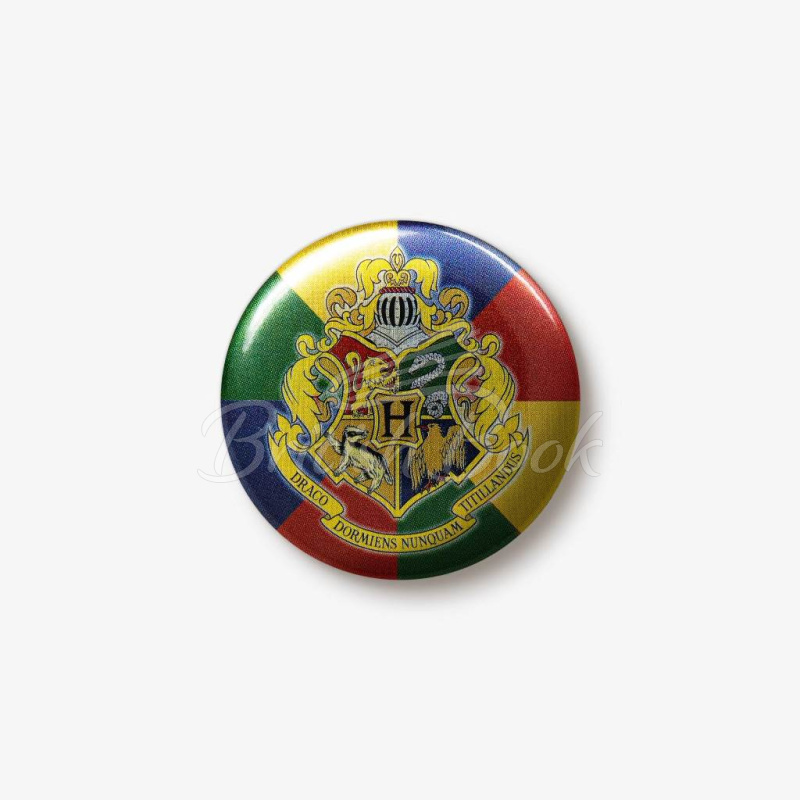 Значок Hogwarts: School Crest Button Badge изображение