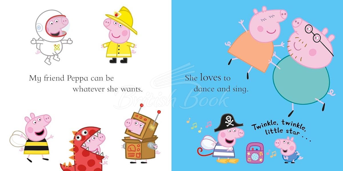 Книга Peppa Pig: My Best Friend Peppa (20th Anniversary Picture Book) зображення 3