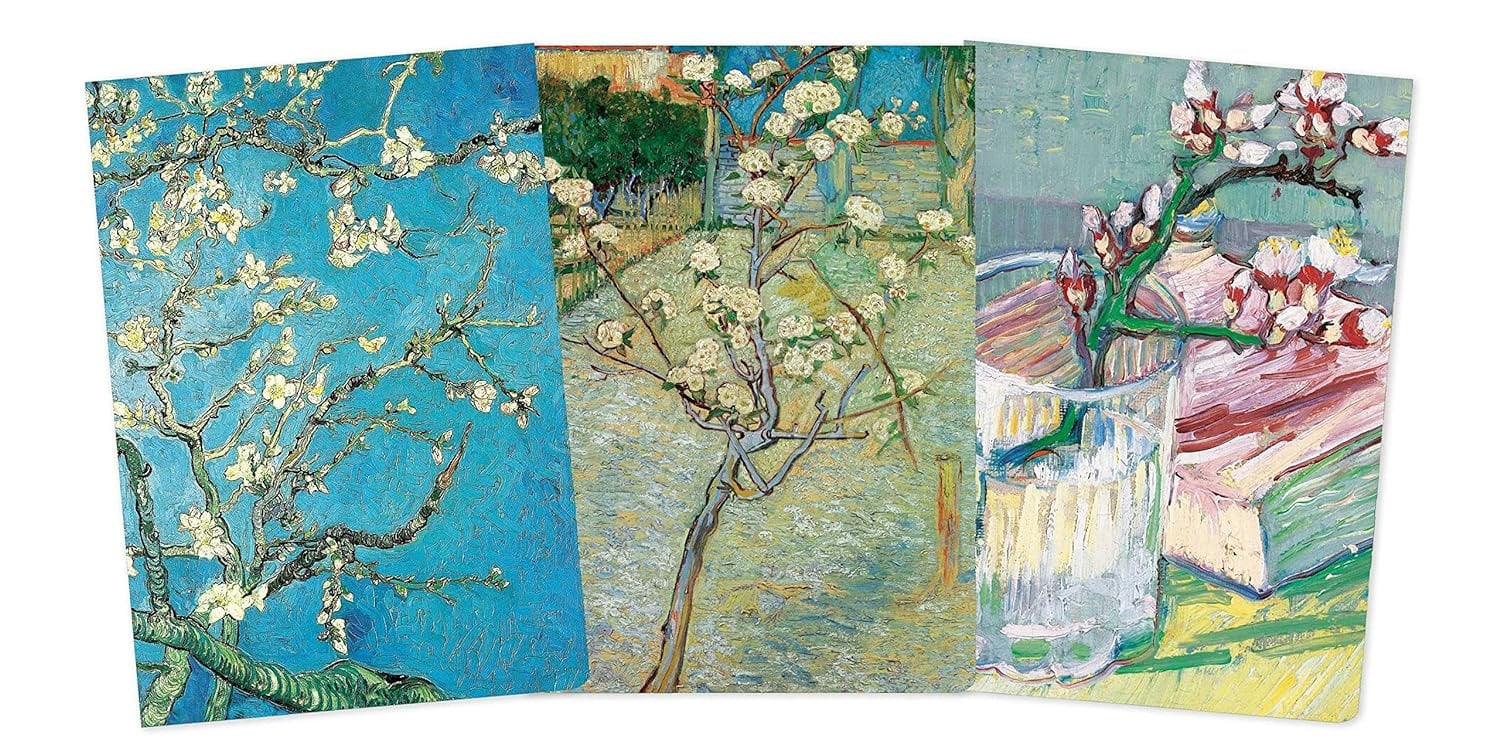 Набір Vincent Van Gogh: Blossom Set of 3 Midi Notebooks зображення 1