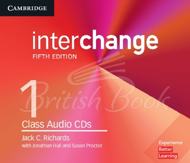 Аудіодиск Interchange Fifth Edition 1 Class Audio CDs зображення
