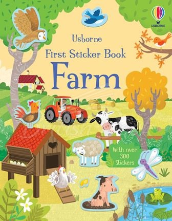 Книга First Sticker Book: Farm зображення