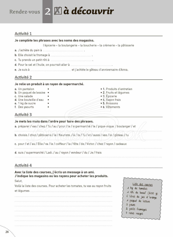 Рабочая тетрадь Agenda 1 Cahier d'activités avec CD audio изображение 5