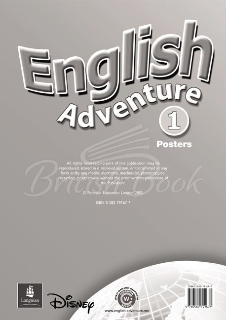 Набор плакатов English Adventure 1 Posters изображение