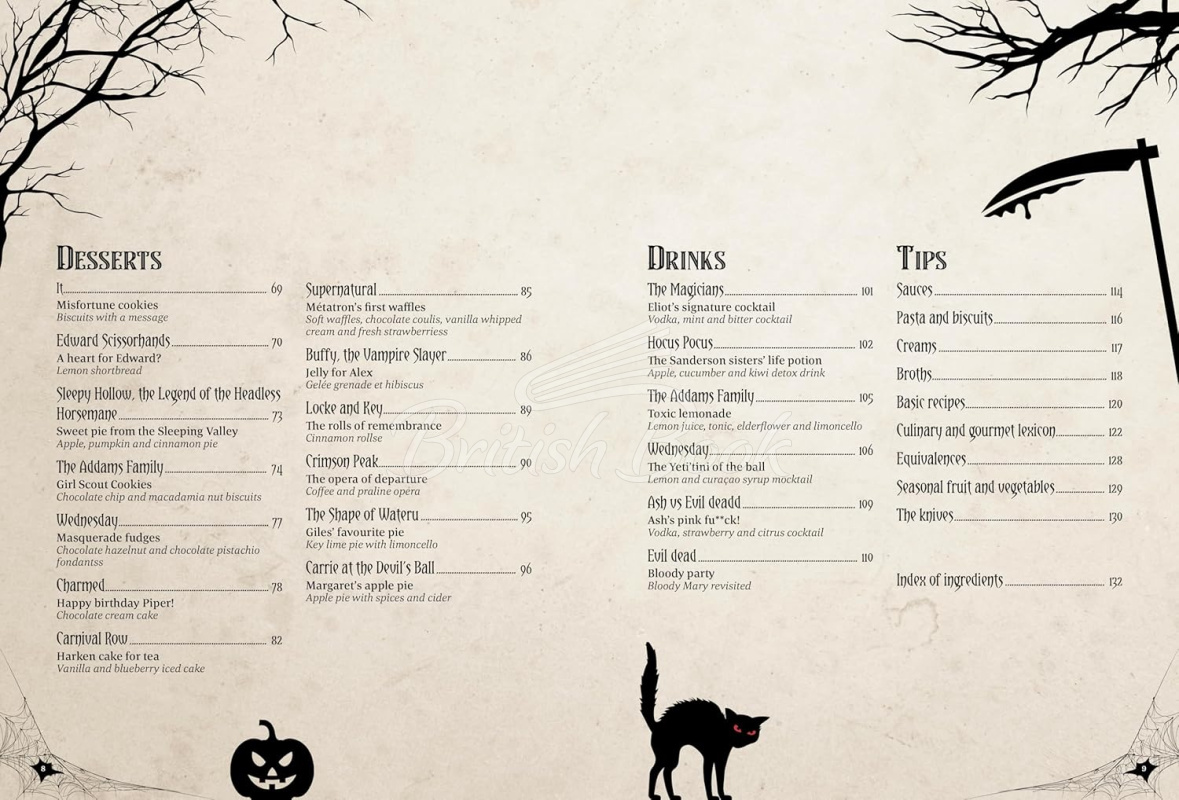 Книга Gastronogeek Gothic Recipes изображение 2