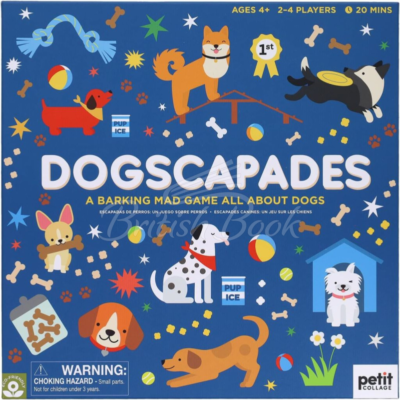 Настільна гра Dogscapades: A Barking-Mad Game All About Dogs зображення