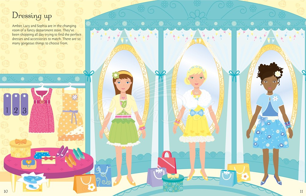 Книга Sticker Dolly Dressing: Best Friends изображение 2