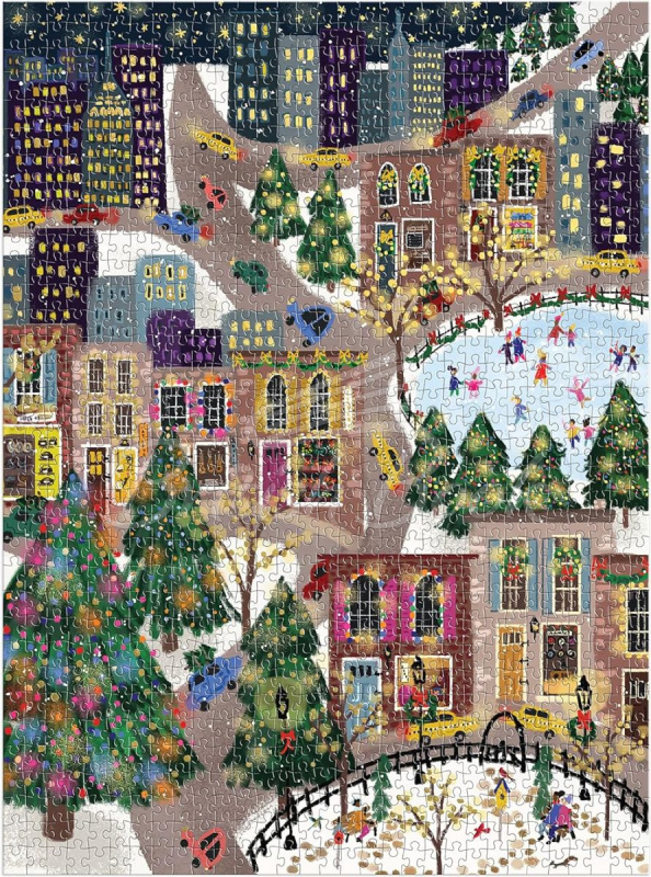 Пазл Joy Laforme Sparkling City 1000 Piece Foil Puzzle изображение 2