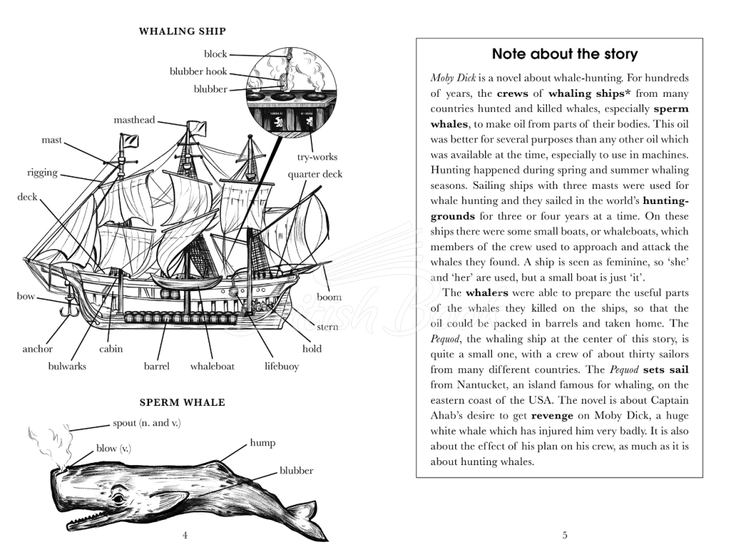 Книга Penguin Readers Level 7 Moby Dick зображення 1