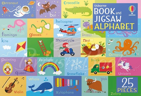 Пазл Usborne Book and Jigsaw: Alphabet изображение
