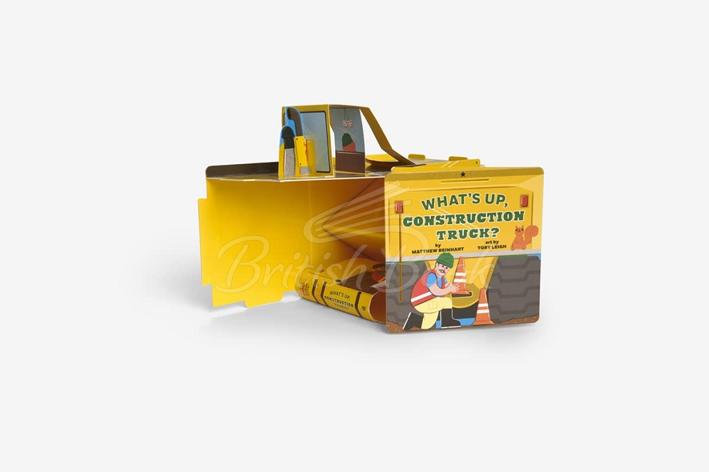 Книга What's Up, Construction Truck? (An Interactive Lift-the-Flap Book) изображение 8