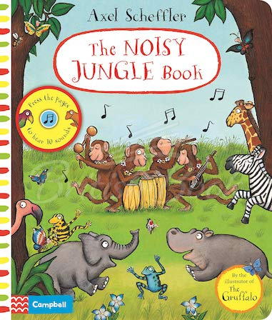 Книга The Noisy Jungle Book зображення