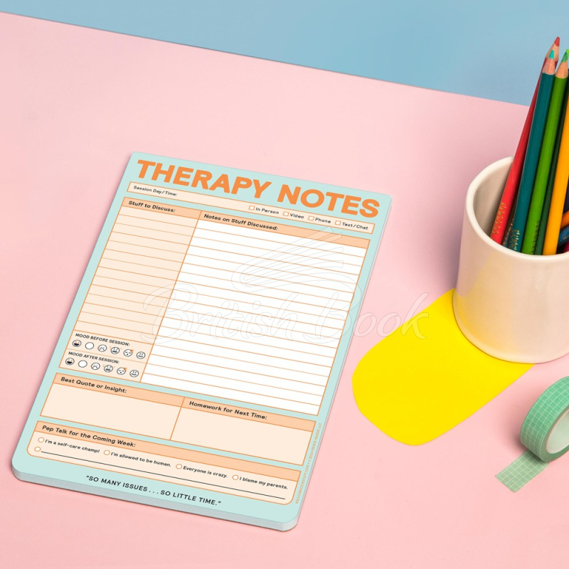 Папір для нотаток Therapy Notes Pad (Pastel Version) зображення 3