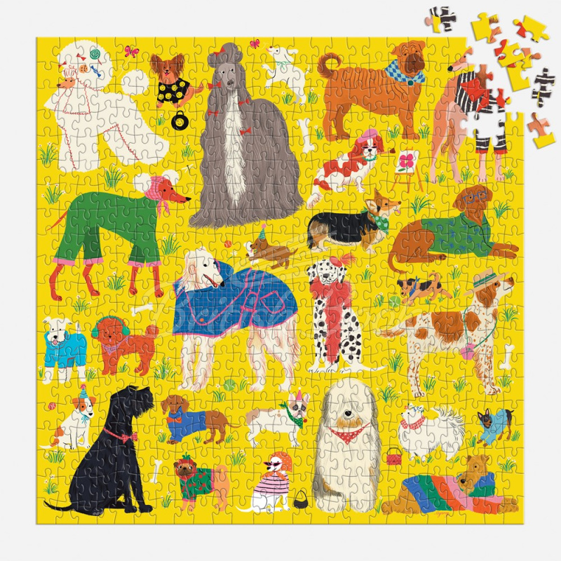 Пазл Fashionable Dogs 500 Piece Puzzle зображення 3