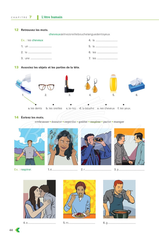 Книга En Contexte A1 Exercices de Vocabulaire изображение 5