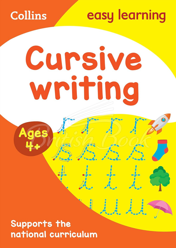 Книга Collins Easy Learning Preschool: Cursive Writing (Ages 4+) зображення