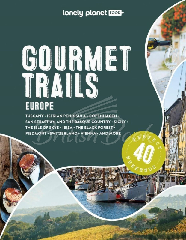 Книга Gourmet Trails Europe зображення