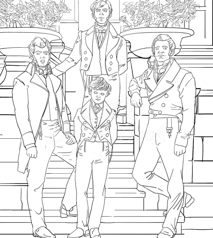 Книга The Unofficial Bridgerton Colouring Book зображення 4