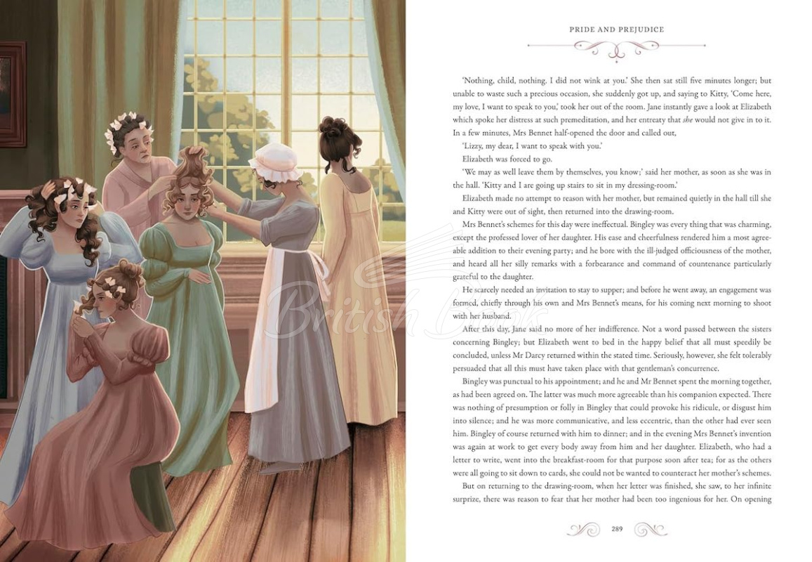 Книга Pride and Prejudice (Illustrated by Luna Willems) изображение 3