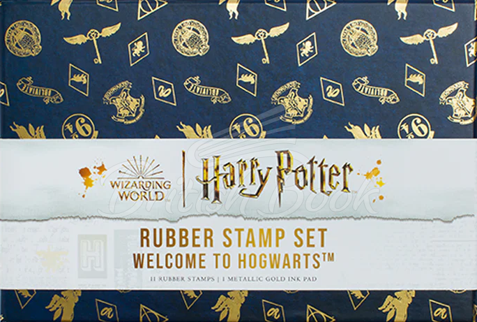 Набор Harry Potter: Welcome to Hogwarts Rubber Stamp Set изображение
