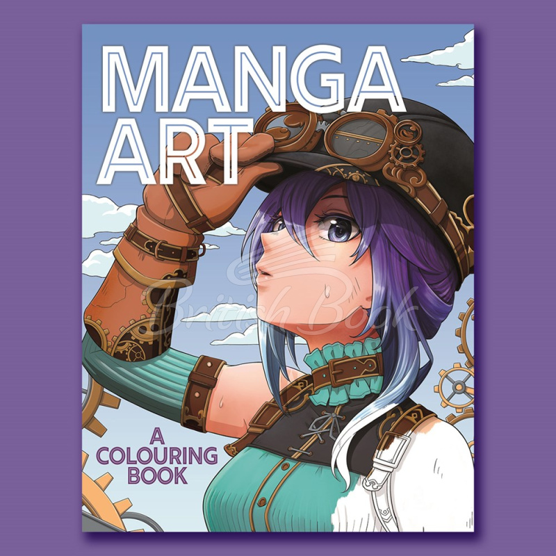 Книга Manga Art: A Colouring Book изображение 1