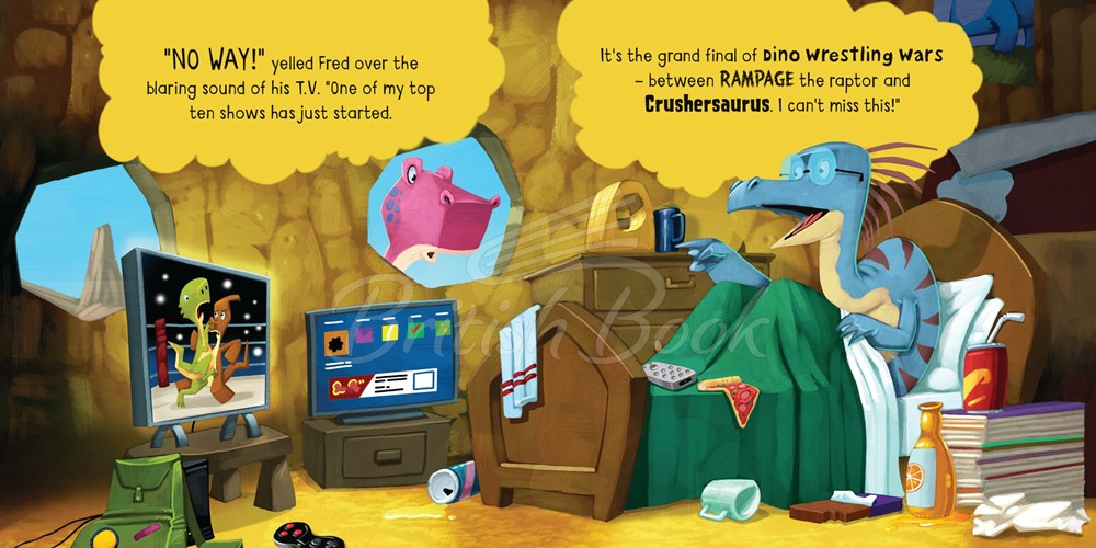 Книга The Usborne Book of Dinosaur Tales зображення 4