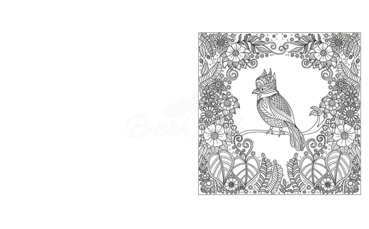 Книга Flower Power Colouring Book зображення 1