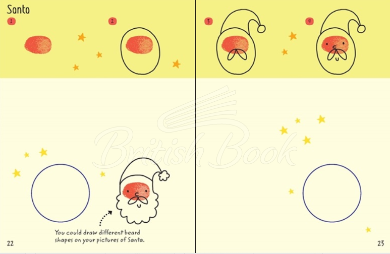 Книга Finger Printing Christmas зображення 3