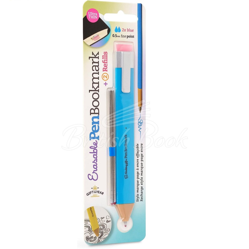 Закладка Pen Bookmark Blue with Refills изображение 6