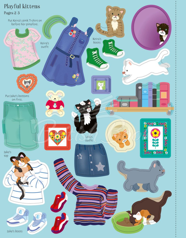 Книга Sticker Dolly Dressing: Pets зображення 4