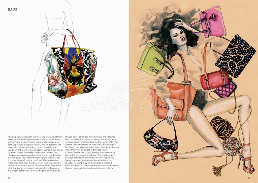 Книга Fashion Illustration and Design: Accessories зображення 6