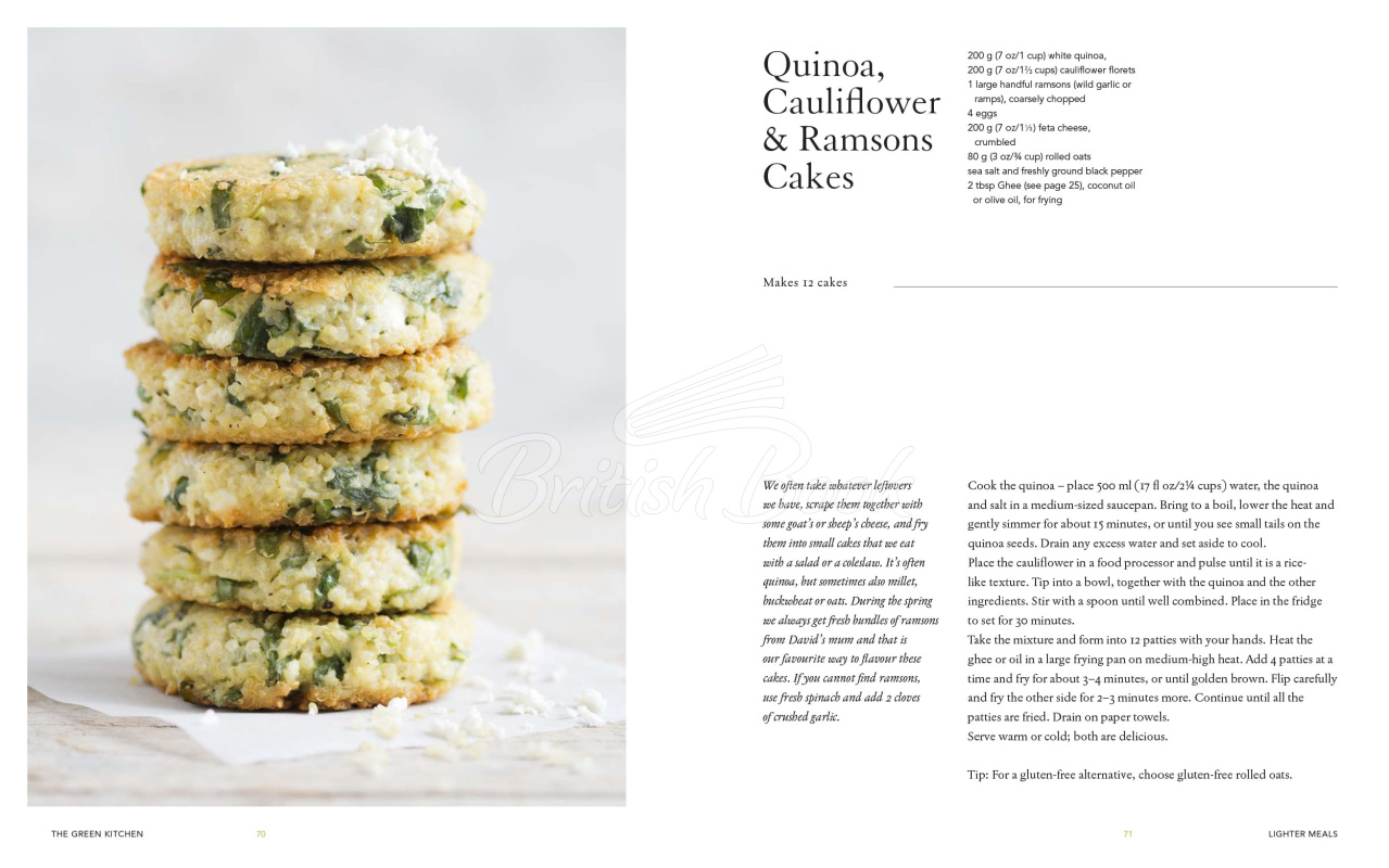 Книга The Green Kitchen: Delicious and Healthy Vegetarian Recipes for Every Day зображення 8