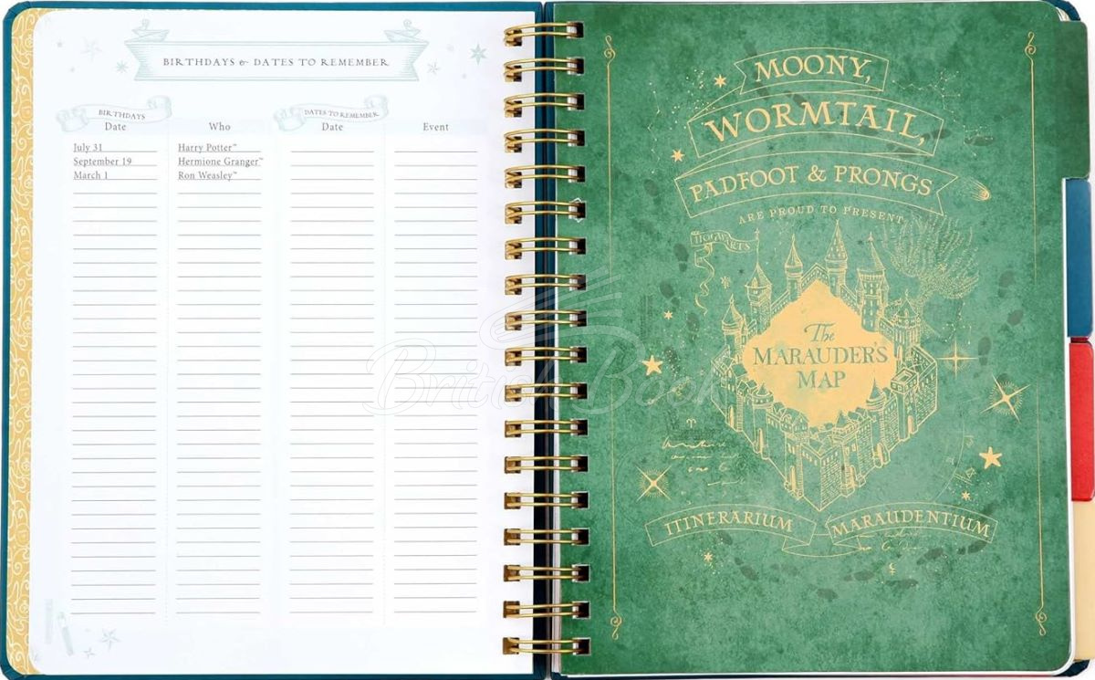 Планер Harry Potter: Spells and Potions 12-Month Undated Planner зображення 2