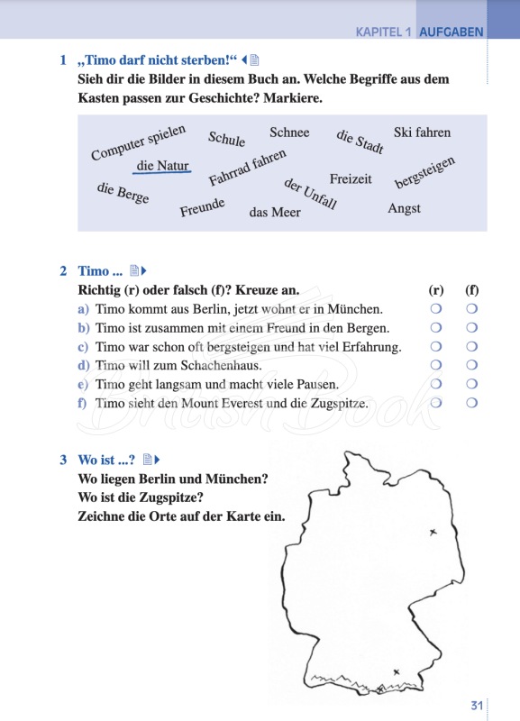 Книга Lektüren für Jugendliche Niveau A2 Timo darf nicht sterben! und Audios online зображення 4