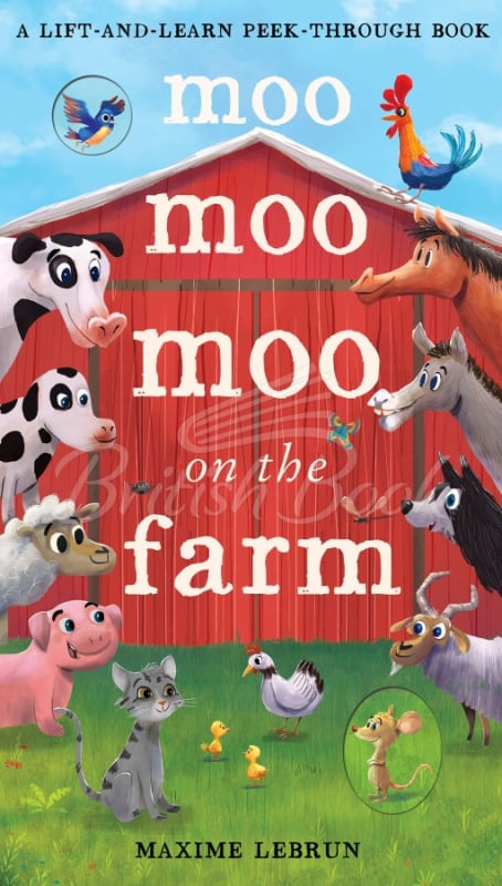 Книга A Lift-and-Learn Peek-through Book: Moo Moo Moo on the Farm изображение