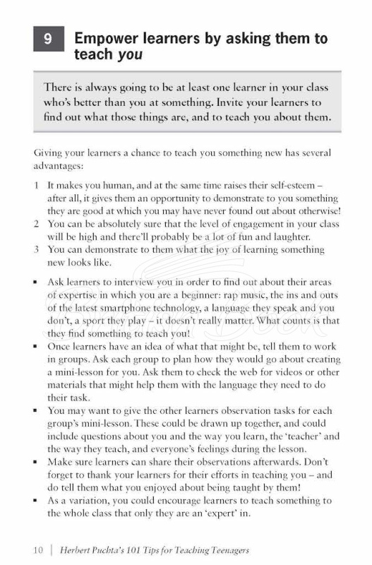Книга Herbert Puchta's 101 Tips for Teaching Teenagers зображення 13