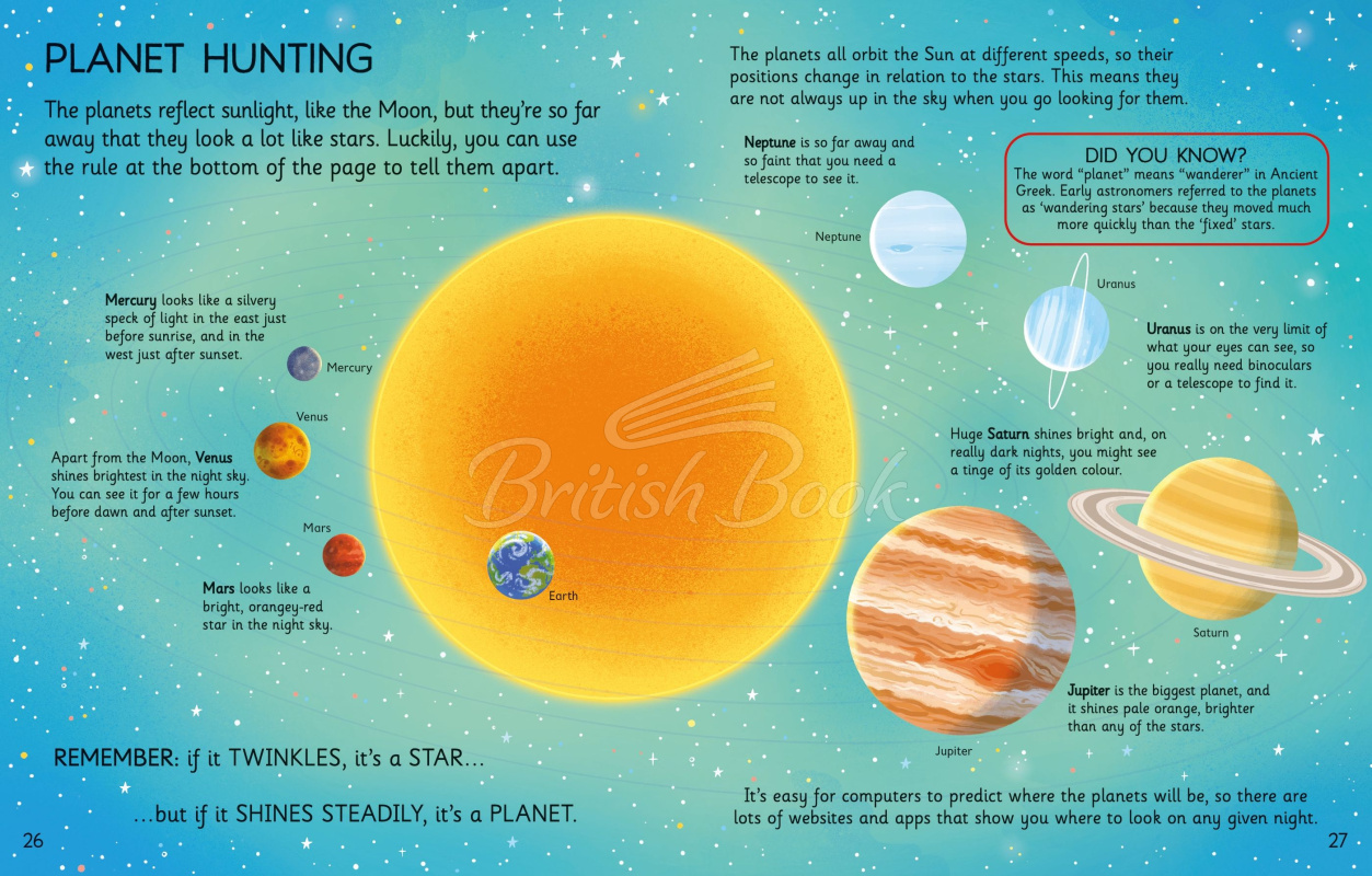Книга Usborne Stargazing Book зображення 2