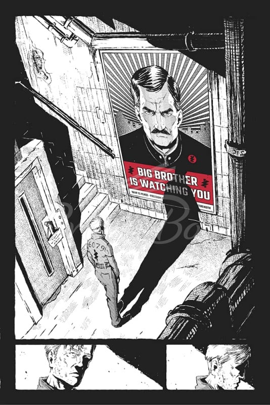 Книга George Orwell's 1984: The Graphic Novel зображення 5
