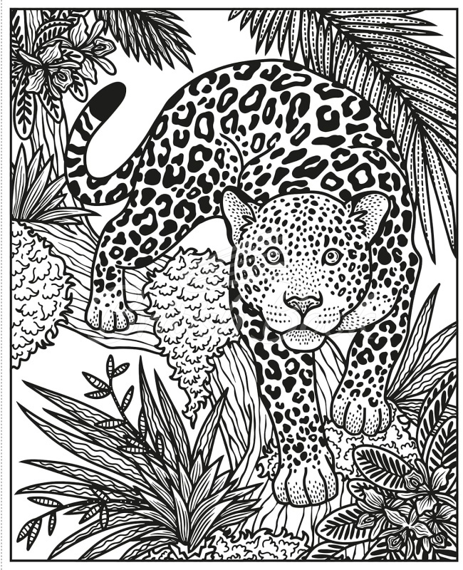 Книга Wild Animals Magic Painting Book зображення 1
