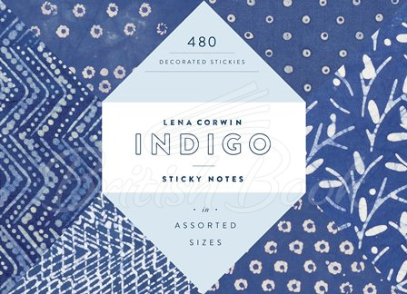 Клейкая бумага для заметок Indigo Sticky Notes изображение