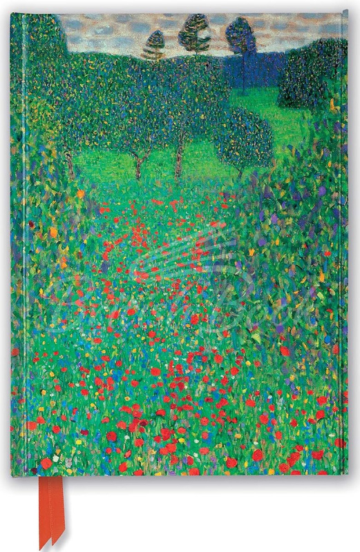 Блокнот Gustav Klimt: Poppy Field изображение