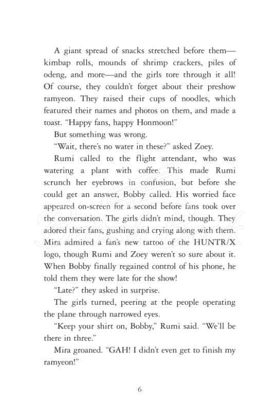 Книга KPop Demon Hunters: The Official Deluxe Junior Novelization зображення 6