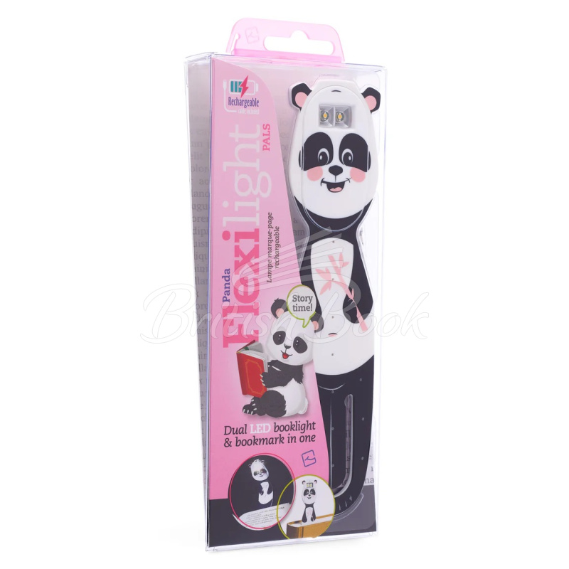 Фонарик для книг Flexilight Rechargeable Pals Panda изображение 4