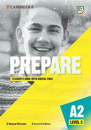 Книга для вчителя Cambridge English Prepare! Second Edition 3 Teacher's Book with Digital Pack зображення