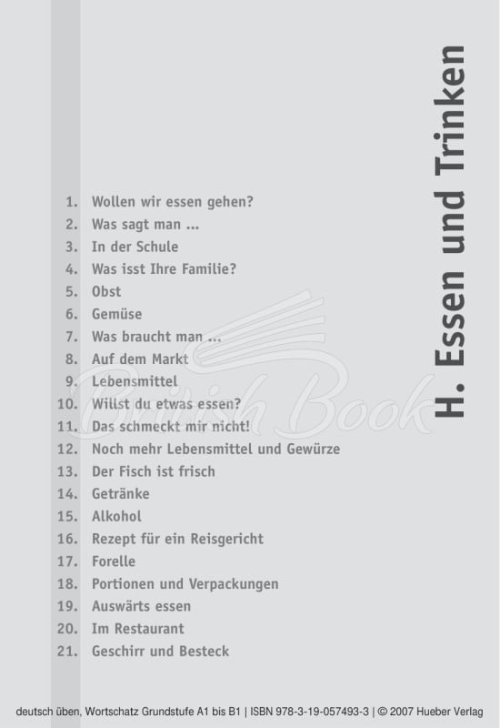 Книга Deutsch üben Taschentrainer: Wortschatz Grundstufe A1 bis B1 зображення 4