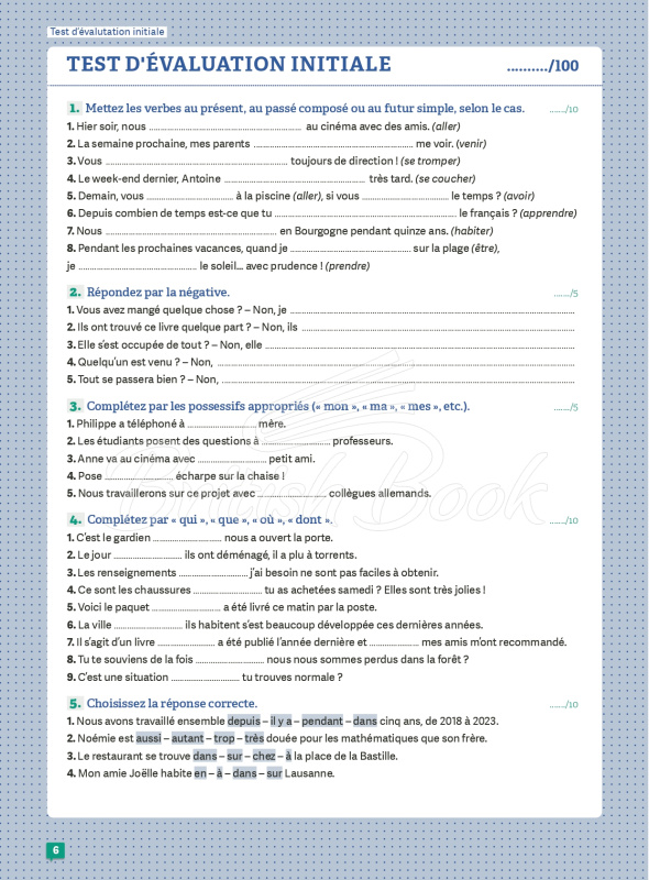 Книга Nouvelle Grammaire en Dialogues Intermédiaire изображение 3