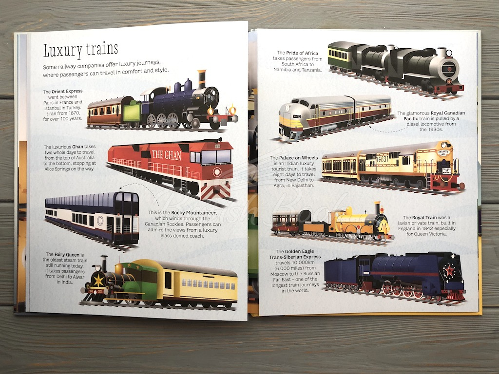 Книга Big Book of Trains изображение 4