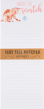 Блокнот Tall Magnet Notepad to Scratch зображення